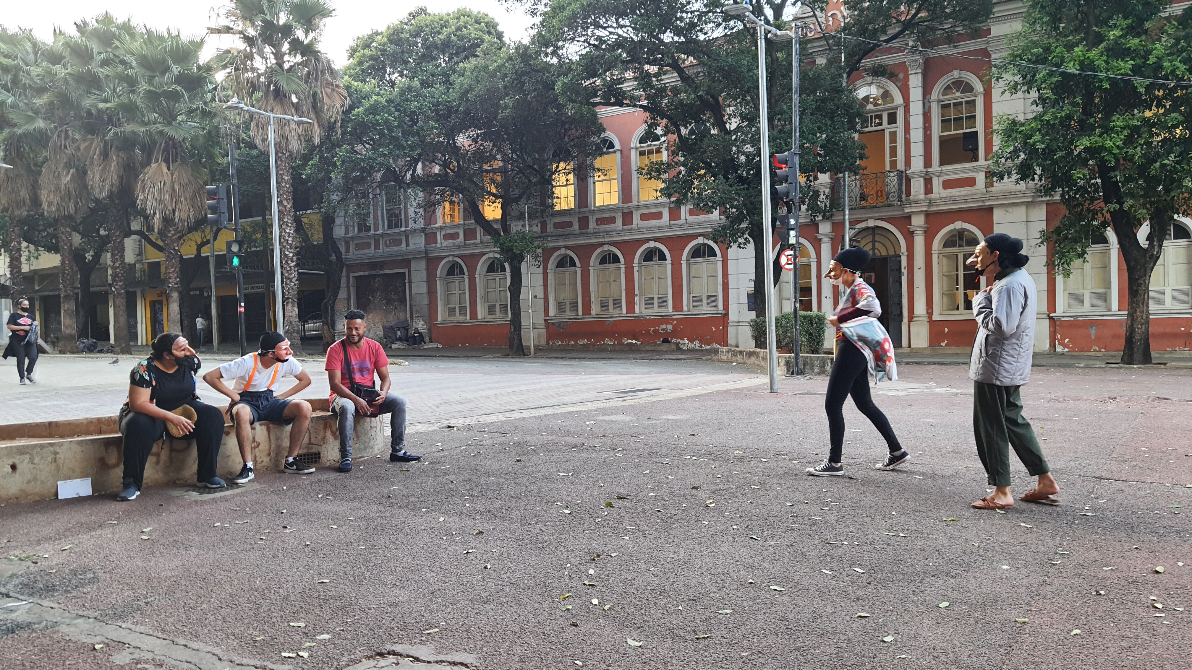 improvisação teatral com máscaras ~ Allifer School