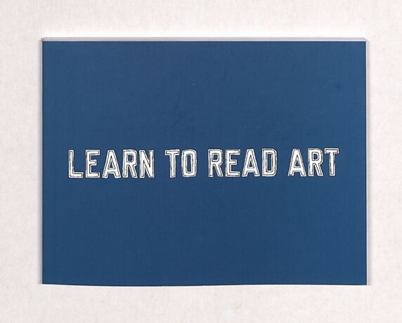 learn to read art