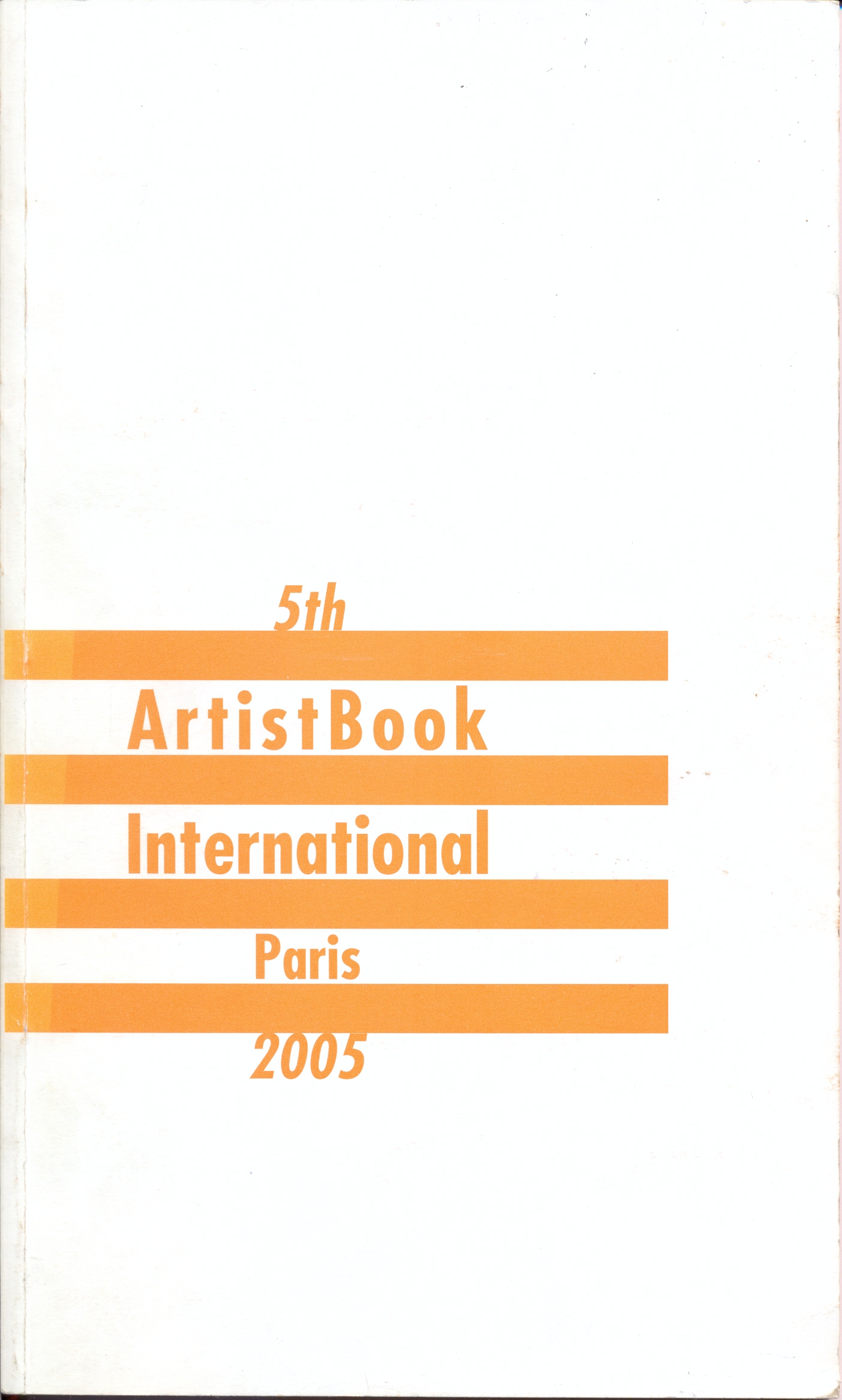 5th Artist book international